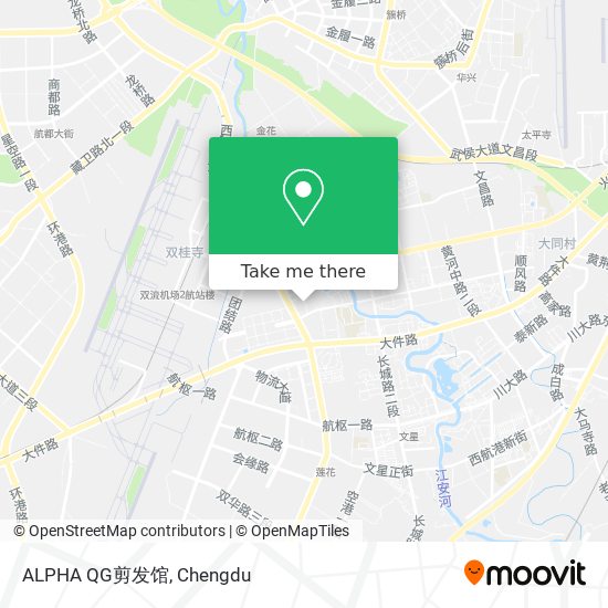 ALPHA QG剪发馆 map