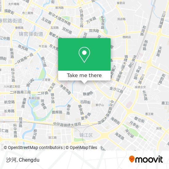 沙河 map