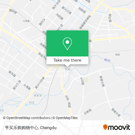 亨买乐购购物中心 map