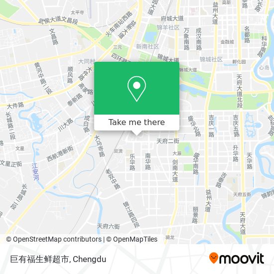 巨有福生鲜超市 map
