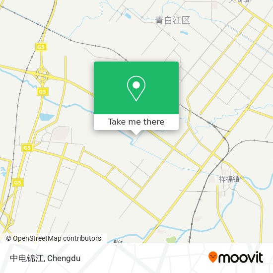 中电锦江 map