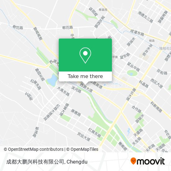 成都大鹏兴科技有限公司 map