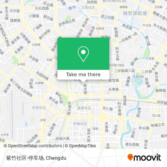 紫竹社区-停车场 map