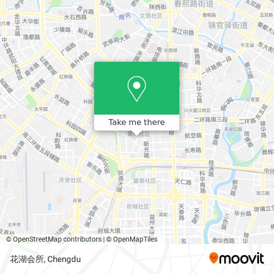 花湖会所 map
