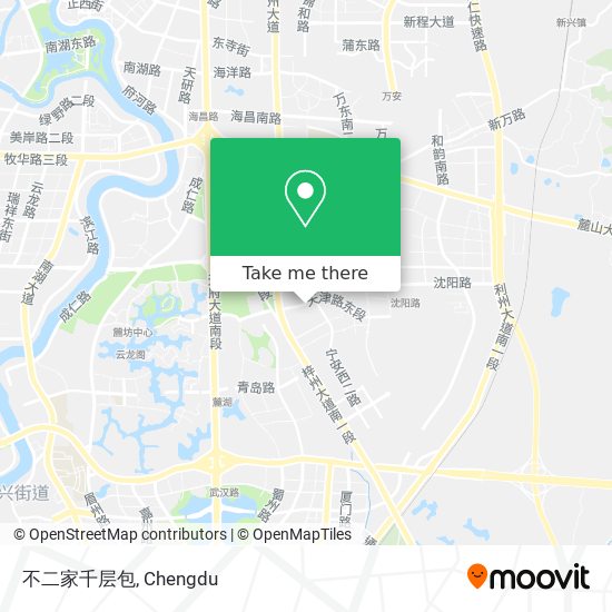 不二家千层包 map