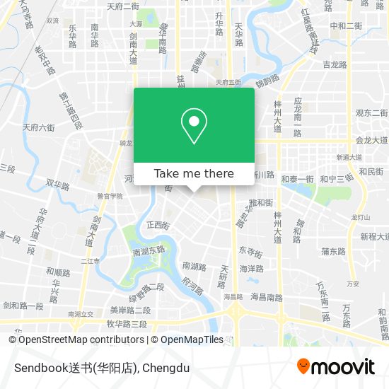 Sendbook送书(华阳店) map