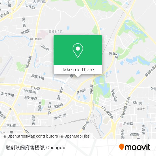 融创玖阙府售楼部 map