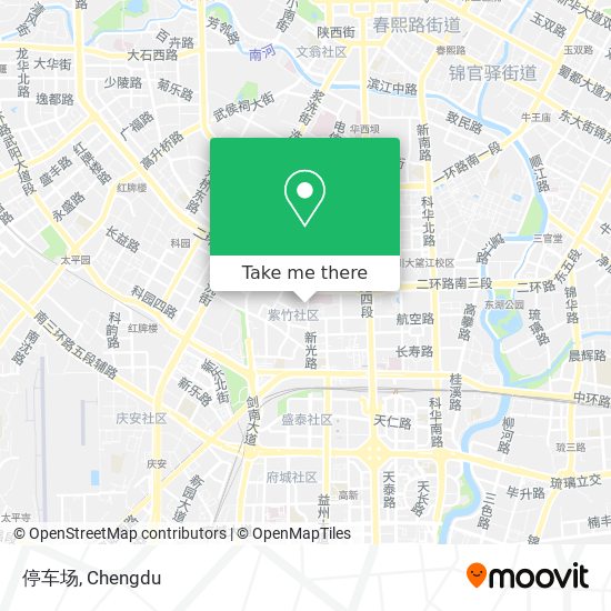 停车场 map