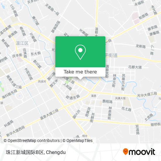 珠江新城国际B区 map