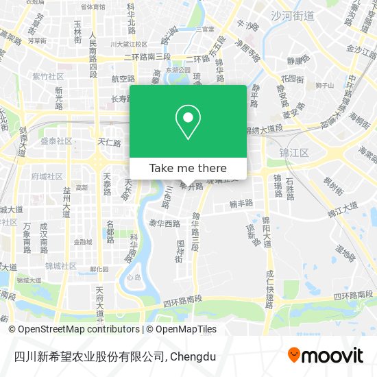 四川新希望农业股份有限公司 map