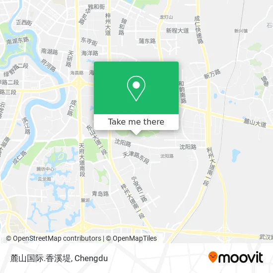 麓山国际.香溪堤 map