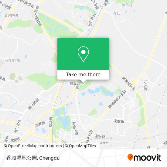 香城湿地公园 map