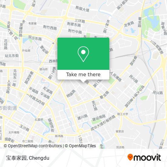 宝泰家园 map