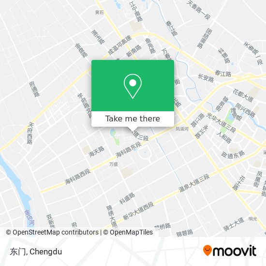 东门 map