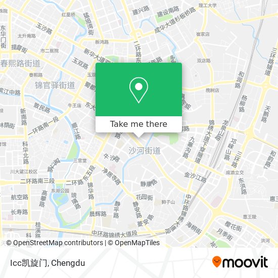 Icc凯旋门 map