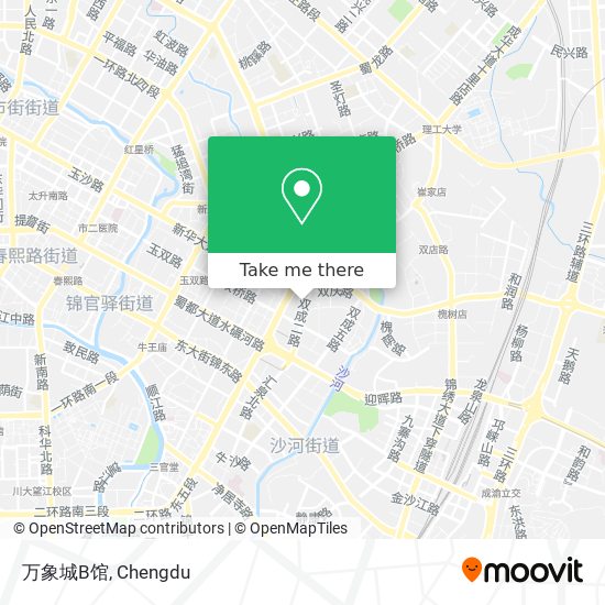 万象城B馆 map