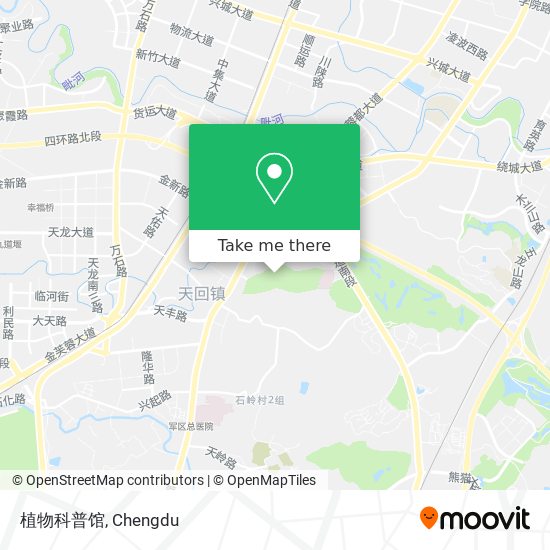 植物科普馆 map