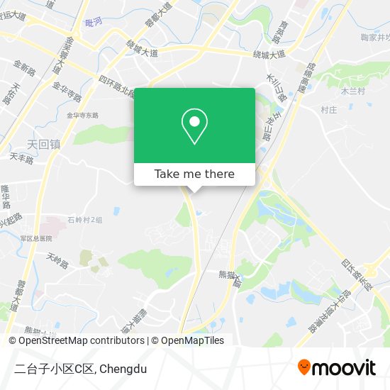 二台子小区C区 map