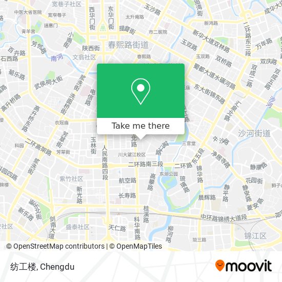 纺工楼 map