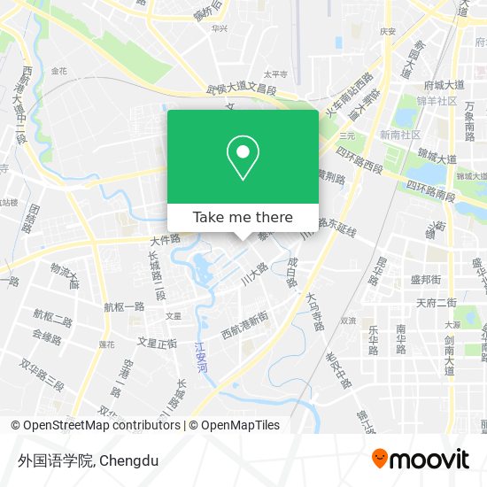 外国语学院 map