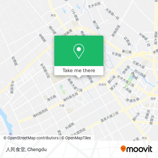 人民食堂 map