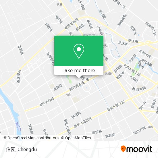 信园 map