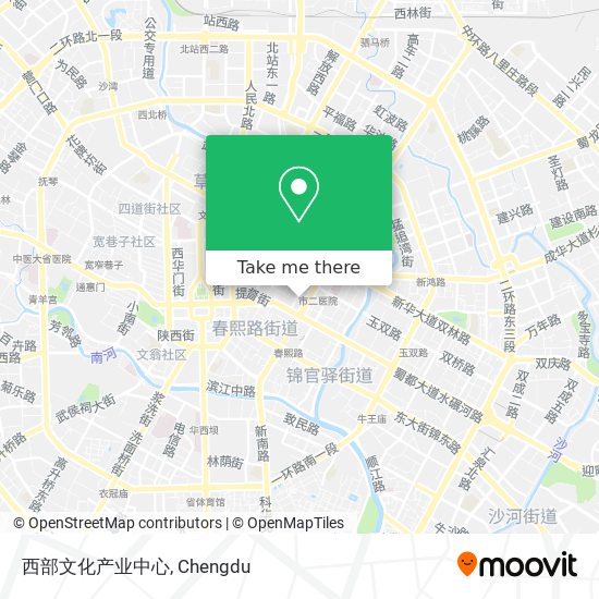 西部文化产业中心 map