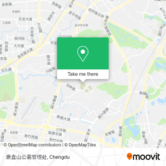 磨盘山公墓管理处 map