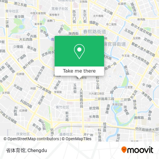 省体育馆 map