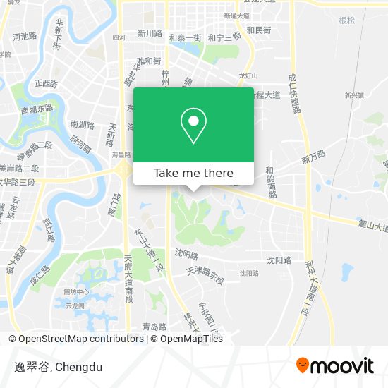 逸翠谷 map