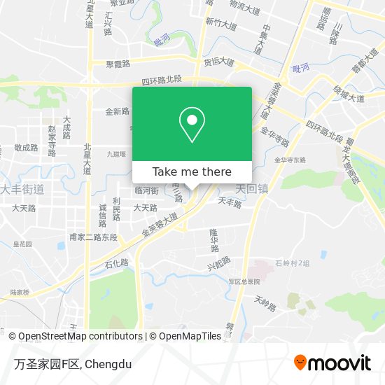 万圣家园F区 map