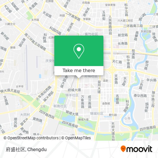 府盛社区 map