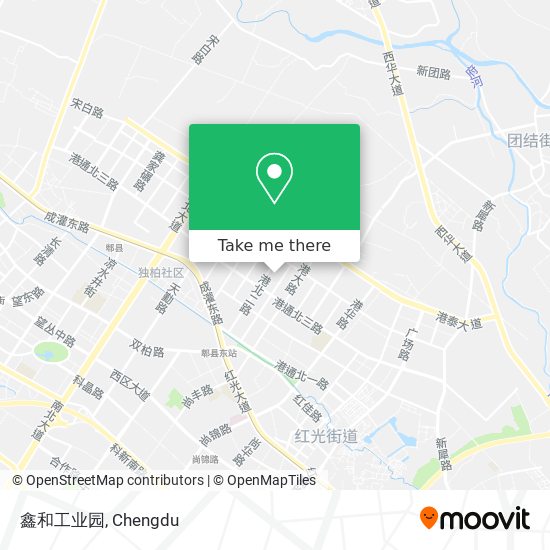 鑫和工业园 map