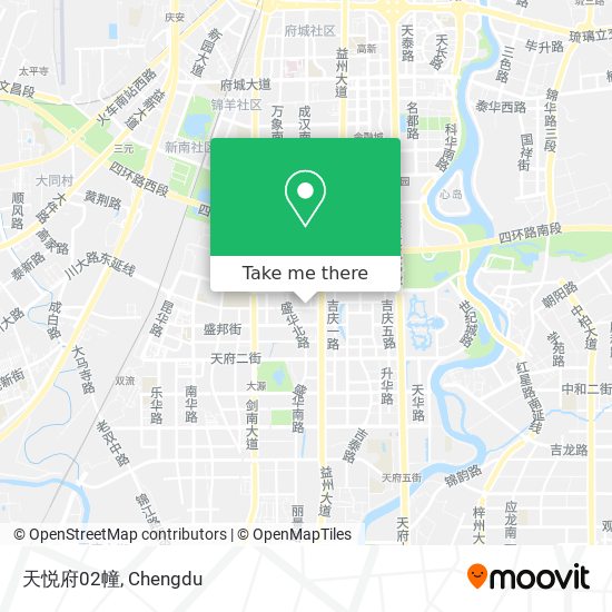 天悦府02幢 map