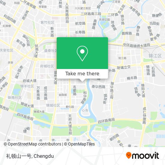 礼顿山一号 map