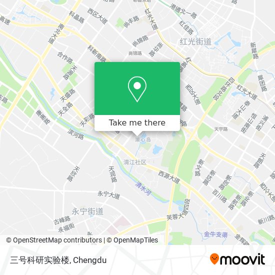 三号科研实验楼 map
