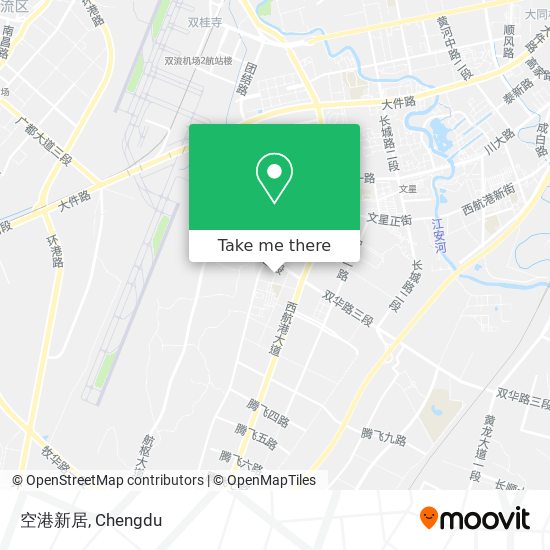 空港新居 map
