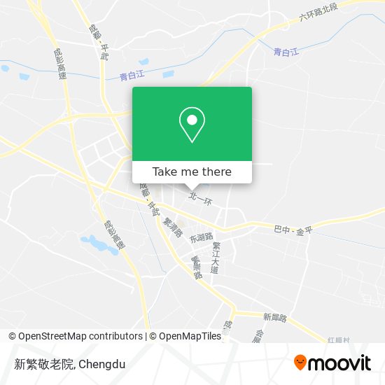 新繁敬老院 map