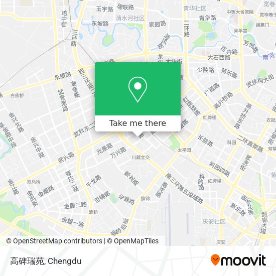 高碑瑞苑 map