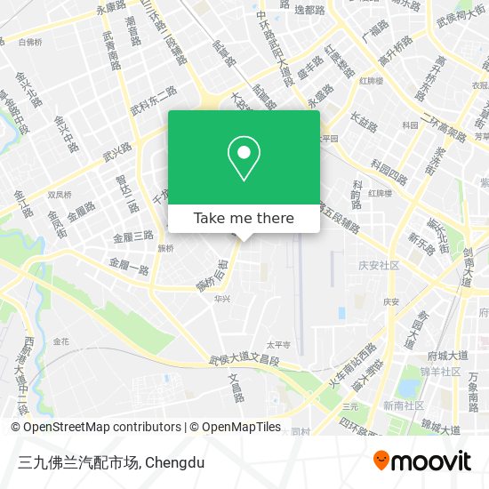 三九佛兰汽配市场 map