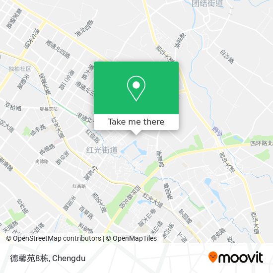 德馨苑8栋 map