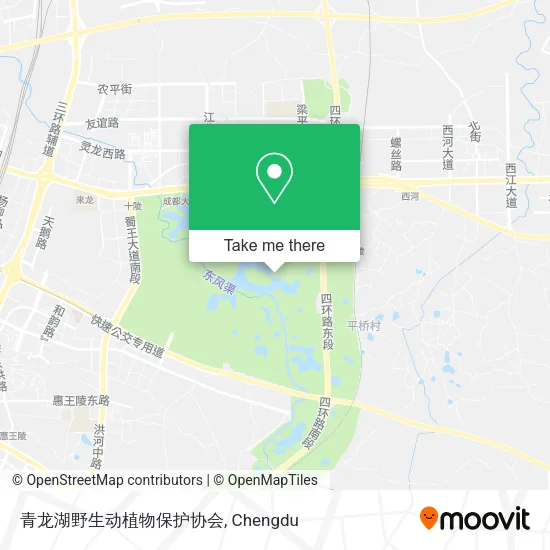 青龙湖野生动植物保护协会 map