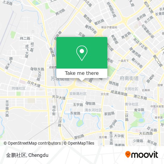 金鹏社区 map