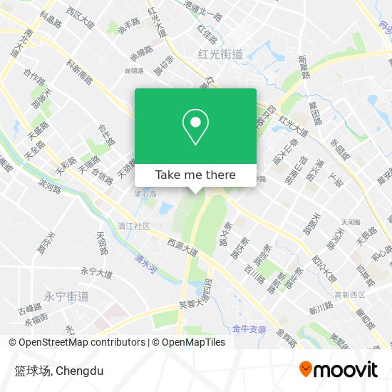 篮球场 map