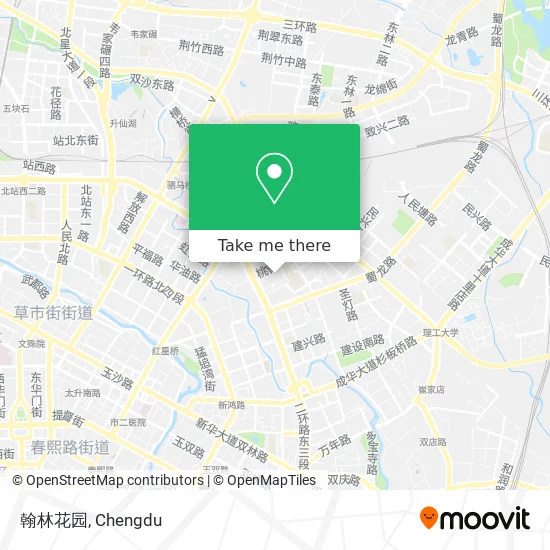 翰林花园 map