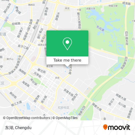 东湖 map