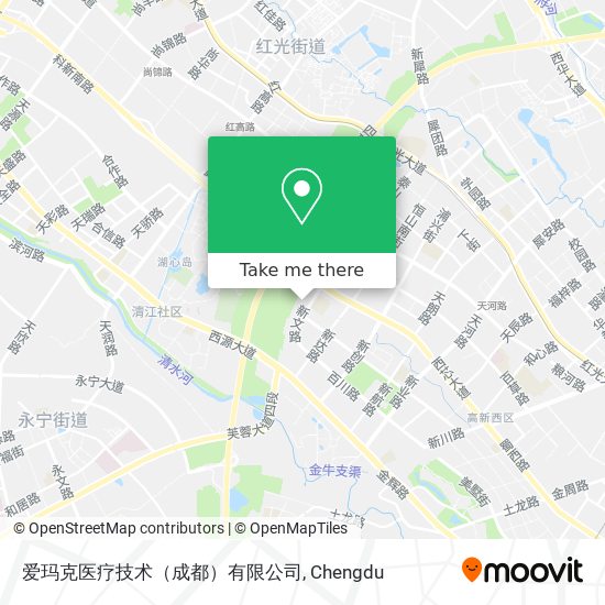 爱玛克医疗技术（成都）有限公司 map