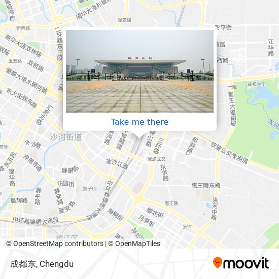 成都东 map