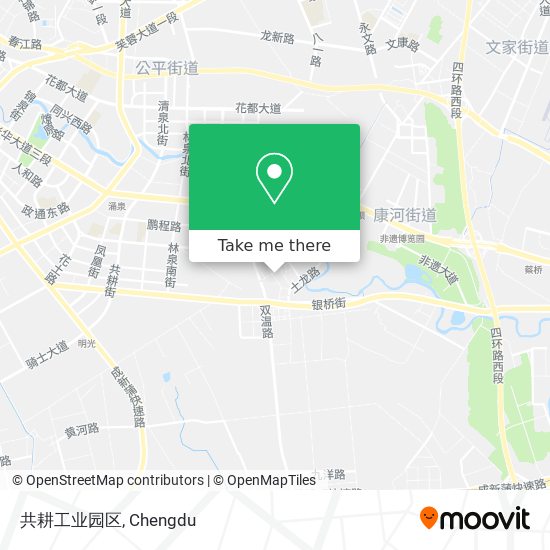 共耕工业园区 map
