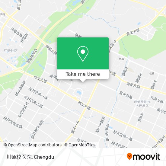 川师校医院 map